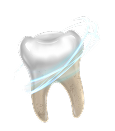 realistic vector icon illustration teeth whitening concept dental clinic white dirty tooth 1